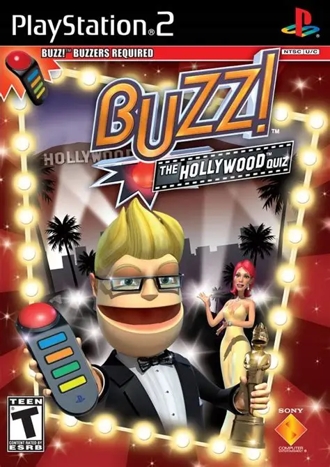 Buzz! Hollywood Quiz - PS2
